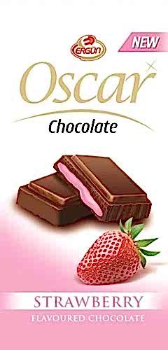   NEW OSCAR COMPOUND CHOCOLATE WİTH STRAWBERRY | Ergun Çikolata